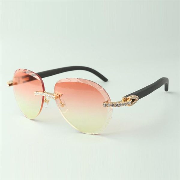 2022 cut lens endless diamond sunglasses 3524027 with natural black wooden temples glasses size 18-135 mm297k, White;black
2022 cut lens endless diamond sunglasses 3524027 with natural black wooden temples glasses size 18-135 mm297k, White;black