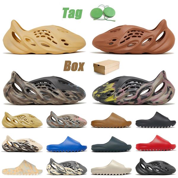 women mens foam runners with box designer sandals slides mx carbon clay red azure onyx runner kanyes runner sandale loafers shoes slippers s, Black
women mens foam runners with box designer sandals slides mx carbon clay red azure onyx runner kanyes runner sandale loafers shoes slippers s, Black