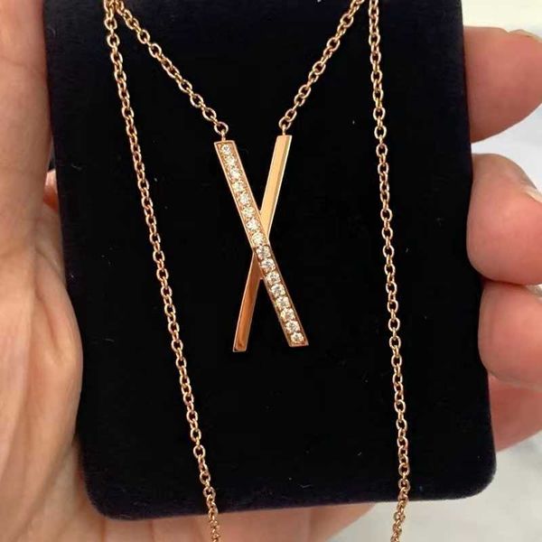 designer tiffanies jewelry 2023 new diamond-covered cross necklace ins europe and the united states fashion personality with x-shaped collar, Silver
designer tiffanies jewelry 2023 new diamond-covered cross necklace ins europe and the united states fashion personality with x-shaped collar, Silver
