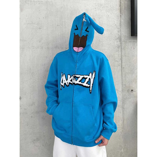 kakazy hooded sweater for men and couples loose fitting american trendy for men with zippered cardigan jacket, Black
kakazy hooded sweater for men and couples loose fitting american trendy for men with zippered cardigan jacket, Black