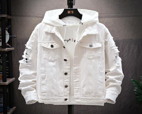 mens jackets hole sleeves trend mens clothing autumn and winter fashion classic retro denim jacket ripped large size m3xl5516273, Black;brown
mens jackets hole sleeves trend mens clothing autumn and winter fashion classic retro denim jacket ripped large size m3xl5516273, Black;brown