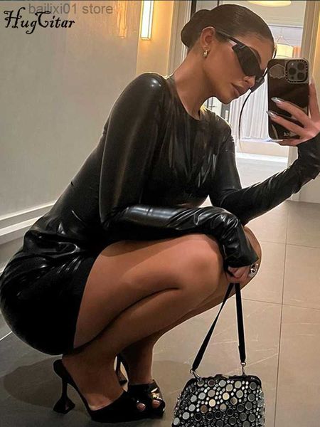 basic casual dresses pu leather long sleeves o neck zip up bodycon mini prom dress autumn fashion women outfit evening party wholesale t2308, Black;gray
basic casual dresses pu leather long sleeves o neck zip up bodycon mini prom dress autumn fashion women outfit evening party wholesale t2308, Black;gray