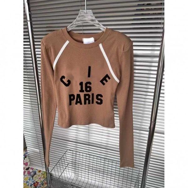 fashion long sleeve t-shirt women sweater celi designer tshirt slim fit sweatshirt women's printed tshirts round neck cotton tee, White
fashion long sleeve t-shirt women sweater celi designer tshirt slim fit sweatshirt women's printed tshirts round neck cotton tee, White