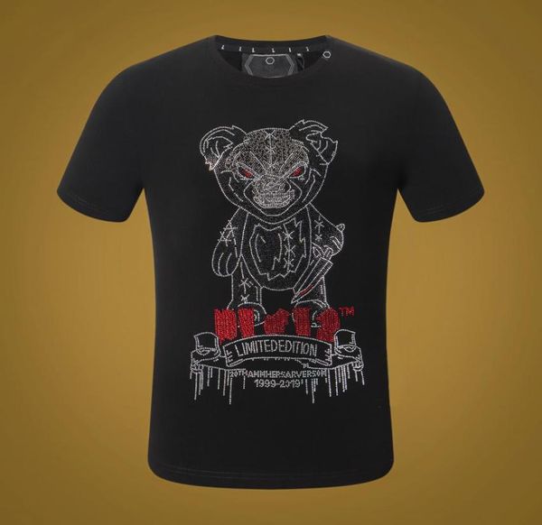pleinbrand tshirt skulls shortsleeved tees pp killer teddy bear beach summer style mens black pattern party tshirt4037583, White;black
pleinbrand tshirt skulls shortsleeved tees pp killer teddy bear beach summer style mens black pattern party tshirt4037583, White;black