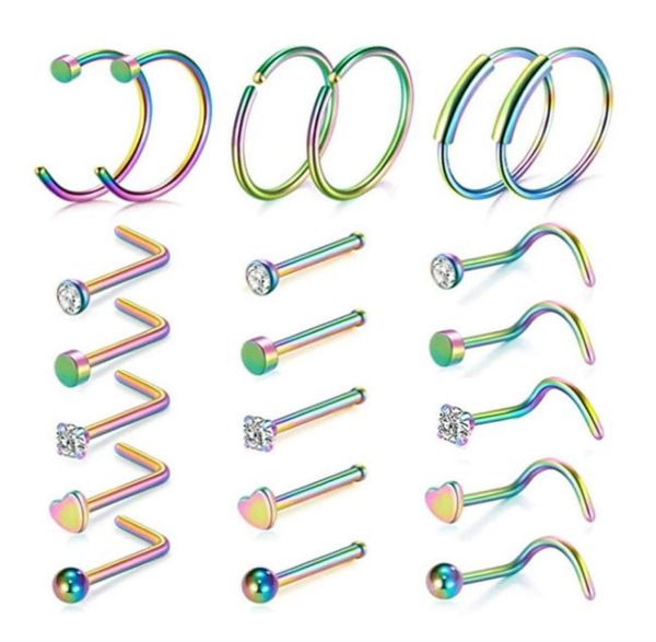 21pcsset hoop nose ring set stainless steel gold silver black nose rings body jewelry lip titanium piercing stick bar for men wom9707640
21pcsset hoop nose ring set stainless steel gold silver black nose rings body jewelry lip titanium piercing stick bar for men wom9707640