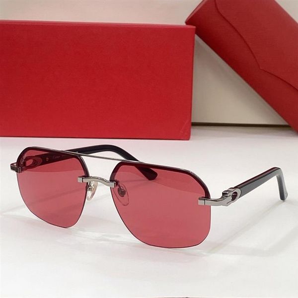 man carti glasses buffalo horn rimless sunglasses mens women classic square leisure luxury rectangular goggles multicolor fashion 273s, White;black
man carti glasses buffalo horn rimless sunglasses mens women classic square leisure luxury rectangular goggles multicolor fashion 273s, White;black