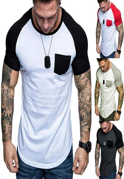 t shirt men spring summer slim fit raglan patchwork pocket short sleeve pattern casual tshirt sport men clothes size m3xl5561730, White;black
t shirt men spring summer slim fit raglan patchwork pocket short sleeve pattern casual tshirt sport men clothes size m3xl5561730, White;black
