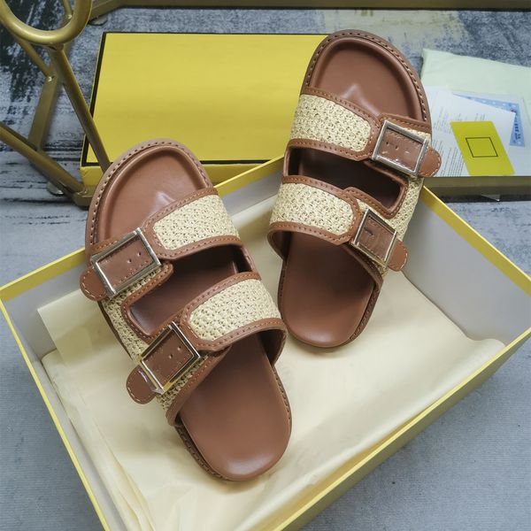 100+ 2023 designer slippers double f buckle strap fend slides pp straw espadrilles 2024 new luxury fabric leather mules footbed beach pool s, Black
100+ 2023 designer slippers double f buckle strap fend slides pp straw espadrilles 2024 new luxury fabric leather mules footbed beach pool s, Black