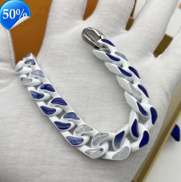 charm bracelets designer silver love bracelet men women gold chain fashion personality hip-hopes 325ess, Golden;silver
charm bracelets designer silver love bracelet men women gold chain fashion personality hip-hopes 325ess, Golden;silver