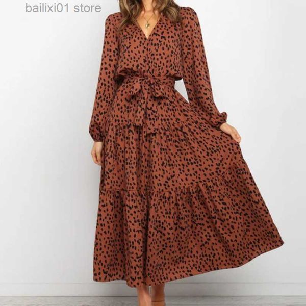 basic casual dresses spring leopard v-neck long belt party dress retro women's black casual elegant long sleeve full matching women, Black;gray
basic casual dresses spring leopard v-neck long belt party dress retro women's black casual elegant long sleeve full matching women, Black;gray