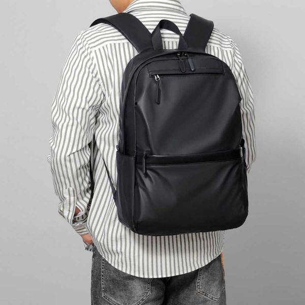 men's backpack business leisure large capacity computer bag simple travel backpack college student schoolbag 230817
men's backpack business leisure large capacity computer bag simple travel backpack college student schoolbag 230817