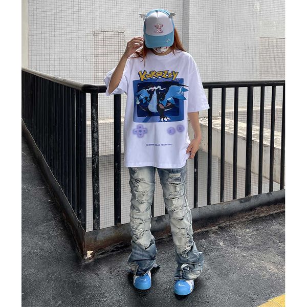 kakazzy american retro short sleeve t-shirt men's summer new fashion brand hip hop loose heavyweight cotton t-shirt, White
kakazzy american retro short sleeve t-shirt men's summer new fashion brand hip hop loose heavyweight cotton t-shirt, White