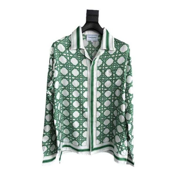 casablanca checker shirt printed temperament style shirt small fragrance french thin holiday shirts casablanc, White;black
casablanca checker shirt printed temperament style shirt small fragrance french thin holiday shirts casablanc, White;black