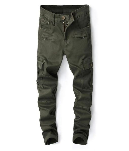 2018 new mens skinny ripped biker jeans multi pockets zippers cargo pant army green men039s pleated casual long fashion slim je2258468, Blue
2018 new mens skinny ripped biker jeans multi pockets zippers cargo pant army green men039s pleated casual long fashion slim je2258468, Blue
