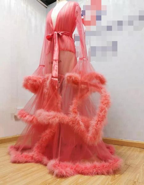 pink sleepwear for po shoot robe women pography props custom made illusion tulle with fur real pic nightdress8066393, White
pink sleepwear for po shoot robe women pography props custom made illusion tulle with fur real pic nightdress8066393, White