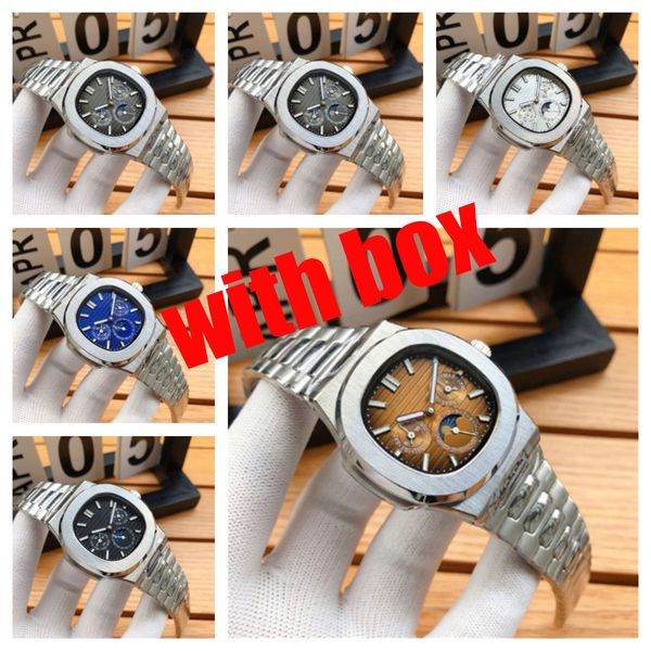 mens watch nautilus multifunctional watch watch limited high -quality mens watch automatic machine watch 904l stainless steel stand, Slivery;brown
mens watch nautilus multifunctional watch watch limited high -quality mens watch automatic machine watch 904l stainless steel stand, Slivery;brown