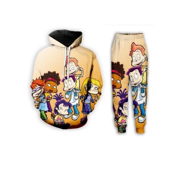 new fashion menwomens cartoon network rugrats funny 3d casual print hoodiepants zx154227469, Gray
new fashion menwomens cartoon network rugrats funny 3d casual print hoodiepants zx154227469, Gray
