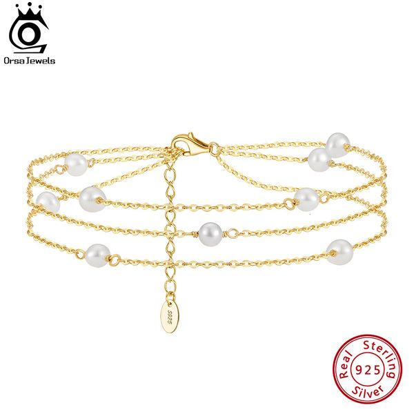 anklets orsa jewels triple layered natural pearls anklet for women 925 sterling silver summer vintage foot ankle straps jewelry sa52 230816, Red;blue
anklets orsa jewels triple layered natural pearls anklet for women 925 sterling silver summer vintage foot ankle straps jewelry sa52 230816, Red;blue