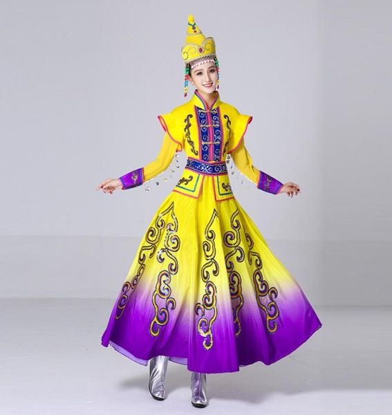 stage wear for singers long mongolian costume dance clothing ethnic minority dress chinese performance folk dance apparel6731292, Black;red
stage wear for singers long mongolian costume dance clothing ethnic minority dress chinese performance folk dance apparel6731292, Black;red