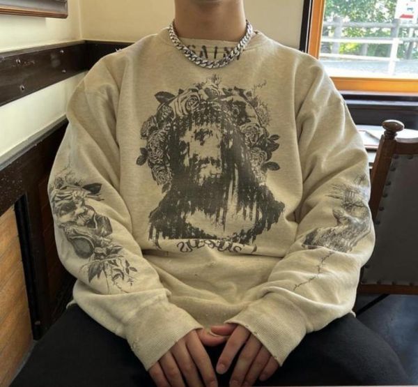 designer hoodies vintage graffiti character print relaxed casual couple crew neck sweater5315657, Black
designer hoodies vintage graffiti character print relaxed casual couple crew neck sweater5315657, Black