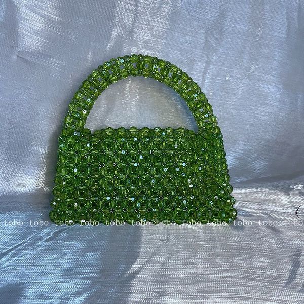 evening bags small bead bag designer crossbody bags clear acrylic crystal pearl beaded box green customized women woven purse 230816
evening bags small bead bag designer crossbody bags clear acrylic crystal pearl beaded box green customized women woven purse 230816