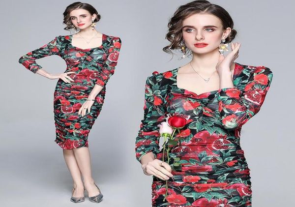 summer autumn midi long floral print wrap dress bodycon pencil pleated clothes women ruched sleeve pomegranate robe casual drs6258249, Black;gray
summer autumn midi long floral print wrap dress bodycon pencil pleated clothes women ruched sleeve pomegranate robe casual drs6258249, Black;gray