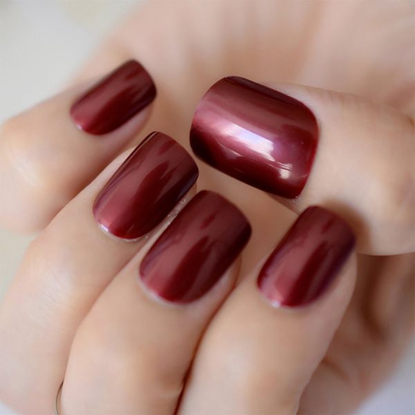 press on nails short square fake nail - false nails, acrylic decoration manicure gift wear 24pcs, Red;gold
press on nails short square fake nail - false nails, acrylic decoration manicure gift wear 24pcs, Red;gold