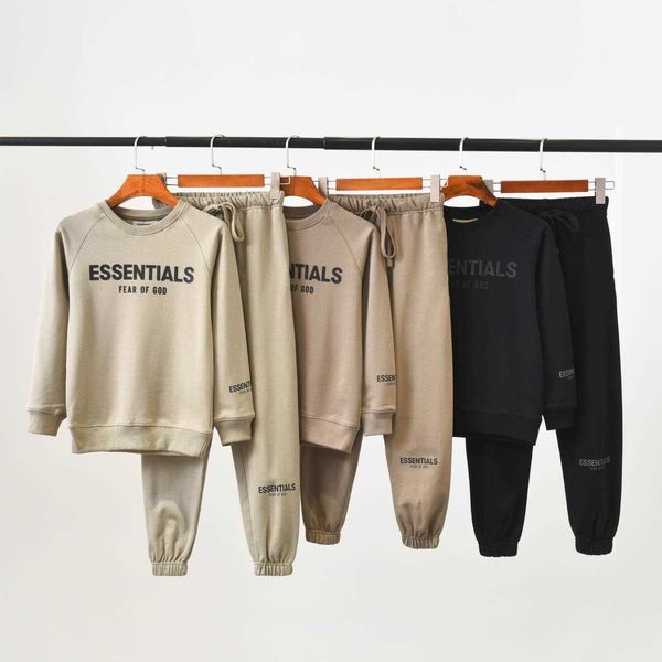 ess hoodie fog23 new essentials spring boys' and girls' casual sweater set children's sweater pants terry, White
ess hoodie fog23 new essentials spring boys' and girls' casual sweater set children's sweater pants terry, White