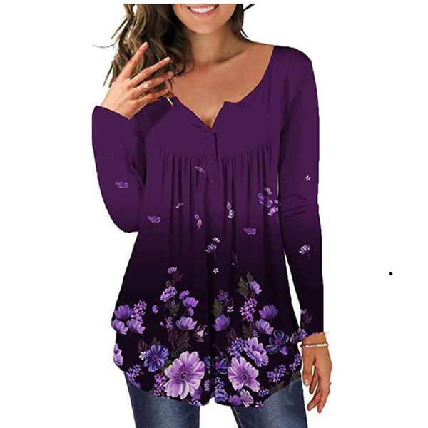 summer large size womens clothing casual shirt fashionable printed long sleeve loose henry, White
summer large size womens clothing casual shirt fashionable printed long sleeve loose henry, White
