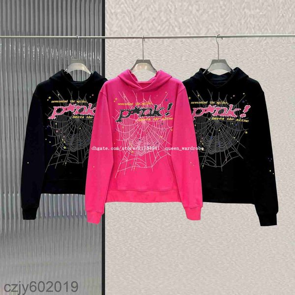 pink mens sp5der 555 spider hoodie designer hoodies men hoodie puff print hoody young thug sweatshirts pullover nevermind the spider heres t, Black
pink mens sp5der 555 spider hoodie designer hoodies men hoodie puff print hoody young thug sweatshirts pullover nevermind the spider heres t, Black