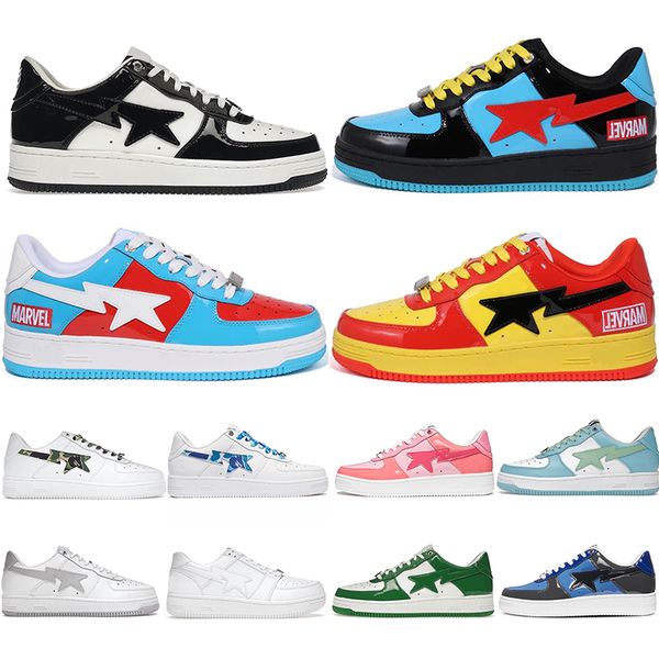 designer casual shoes platform bapestar mens womens fashion shark black white blue greey white leather orange grey black sports sneakers tra
designer casual shoes platform bapestar mens womens fashion shark black white blue greey white leather orange grey black sports sneakers tra