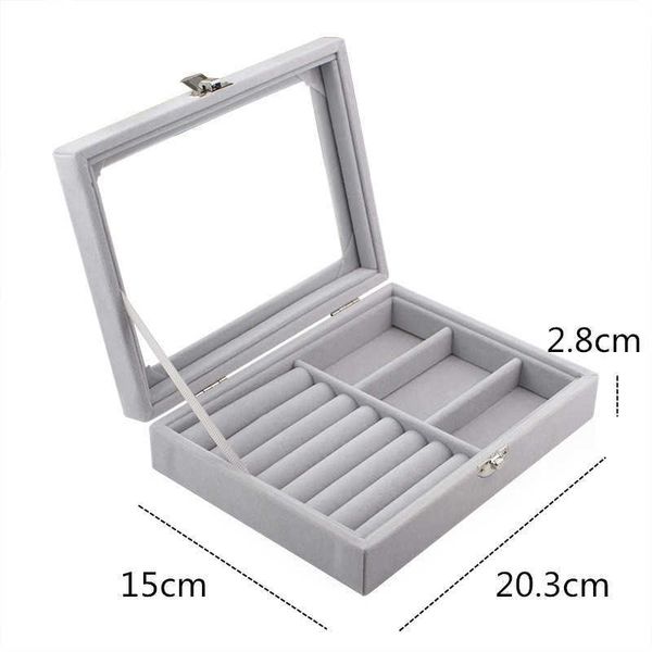 dustproof flannel jewelry box storage ring display case lady organizer for earrings joyeros organizador de joyas 230814, Black;white
dustproof flannel jewelry box storage ring display case lady organizer for earrings joyeros organizador de joyas 230814, Black;white
