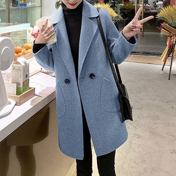 womens jackets autumn and winter black small woolen coat middle long korean version anti season coats 230818, Black;brown
womens jackets autumn and winter black small woolen coat middle long korean version anti season coats 230818, Black;brown