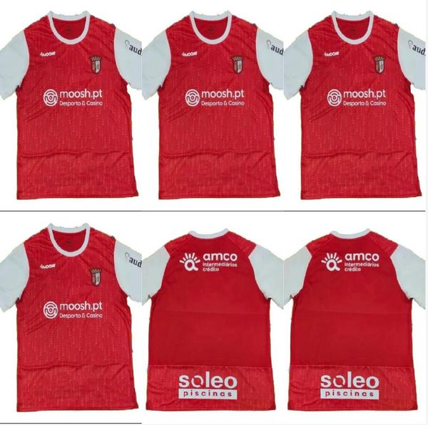 23 24 sc braga r.horta sequeira mens soccer jerseys 2023 2024 abel ruiz andre horta paulo oliveira home red short sleeve football shirts top, Black;yellow
23 24 sc braga r.horta sequeira mens soccer jerseys 2023 2024 abel ruiz andre horta paulo oliveira home red short sleeve football shirts top, Black;yellow