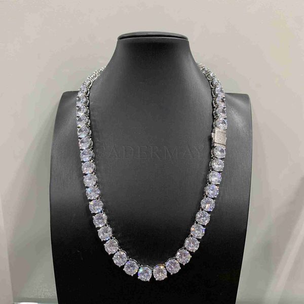 cadermay fashion moissanite gold chain tennis cluster link chain 10mm s925 iced out moissanite tennis chain women men gift, Silver
cadermay fashion moissanite gold chain tennis cluster link chain 10mm s925 iced out moissanite tennis chain women men gift, Silver
