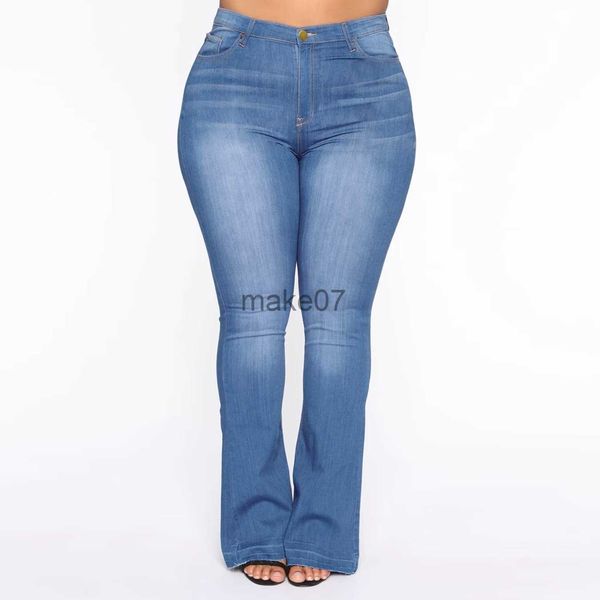 women's jeans plus size 4xl jean for women solid high waist denim trouser lady stretchy flare pants 2023 spring female outfits wholesal, Blue
women's jeans plus size 4xl jean for women solid high waist denim trouser lady stretchy flare pants 2023 spring female outfits wholesal, Blue