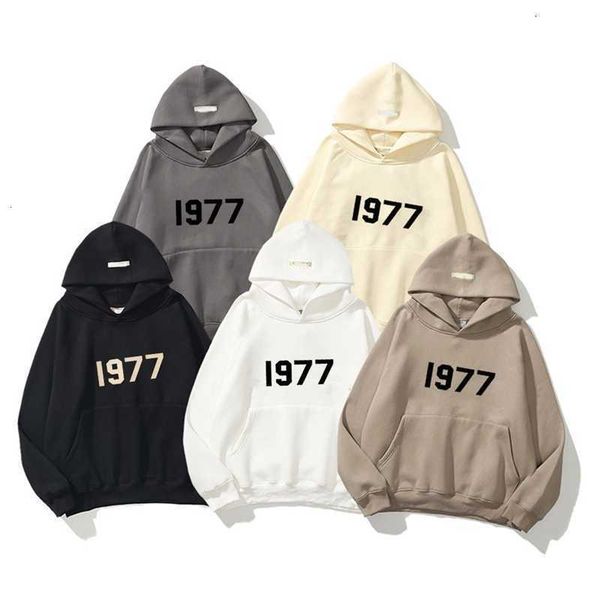 esentias fashion brand hoodies men's and women's loose plus fleece autumn winter warm 1977 letter hoodie luxury casual sweatshirt, Black
esentias fashion brand hoodies men's and women's loose plus fleece autumn winter warm 1977 letter hoodie luxury casual sweatshirt, Black