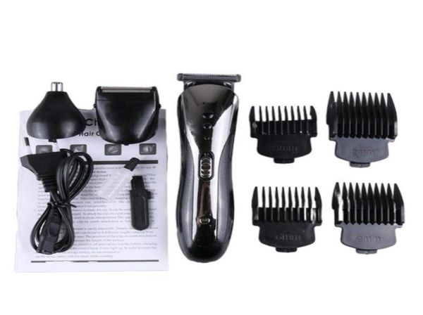 3 in 1 electric hair clipper razor beard shaver nose hair cutter trimmer limit comb set rechargeable home groo bbyxyt7505484, Silver
3 in 1 electric hair clipper razor beard shaver nose hair cutter trimmer limit comb set rechargeable home groo bbyxyt7505484, Silver