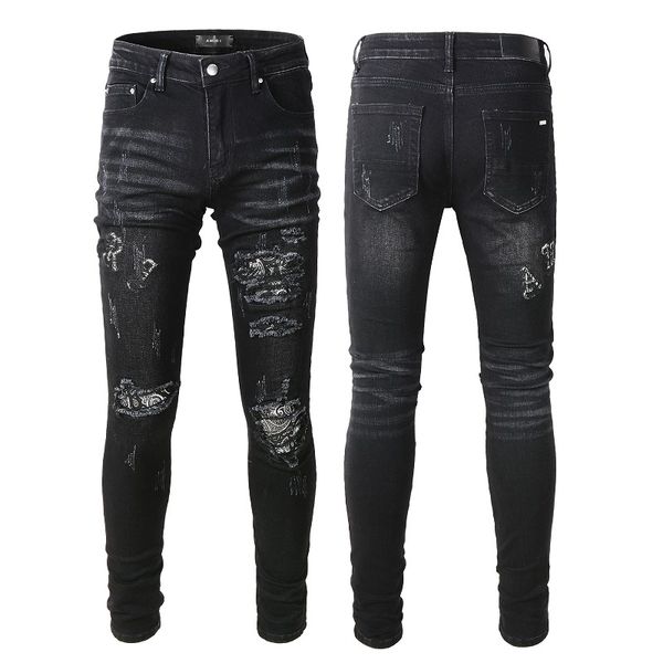 23ss designer mens jeans hip-hop fashion zipper hole wash jean pants retro tom fold stitching men design motorcyde riding cool slim pant pur, Blue
23ss designer mens jeans hip-hop fashion zipper hole wash jean pants retro tom fold stitching men design motorcyde riding cool slim pant pur, Blue
