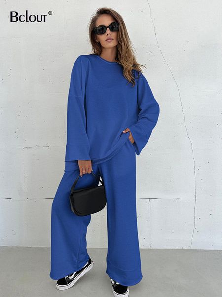 womens two piece pants bclout autumn solid knitted sets 2 pices fashion oneck long sleeve loose hoodies casual party wide leg suits 230817, White
womens two piece pants bclout autumn solid knitted sets 2 pices fashion oneck long sleeve loose hoodies casual party wide leg suits 230817, White