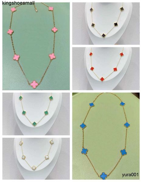 classic clover necklace for women 4/four leaf flower 18k gold plated charm party wedding mother's thanksgiving gift designer necklace j, Silver
classic clover necklace for women 4/four leaf flower 18k gold plated charm party wedding mother's thanksgiving gift designer necklace j, Silver