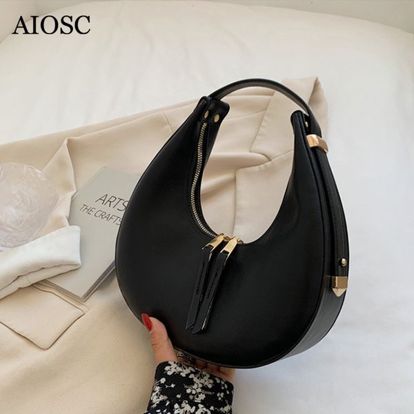 evening bags aiosc fashion underarm single shoulder bag womens zipper female handbag for women half moon 230817
evening bags aiosc fashion underarm single shoulder bag womens zipper female handbag for women half moon 230817