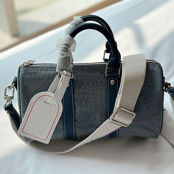 denim canvas bag women pillow bag designer handbag classic letter print detachable shoulder strap with embroidered letters zipper open leath
denim canvas bag women pillow bag designer handbag classic letter print detachable shoulder strap with embroidered letters zipper open leath