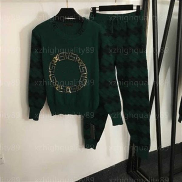 tracksuits womens sweater sweatpants two piece set alphabet striped print knitwear pullover sweater casual pant designer women tracksuit, White
tracksuits womens sweater sweatpants two piece set alphabet striped print knitwear pullover sweater casual pant designer women tracksuit, White