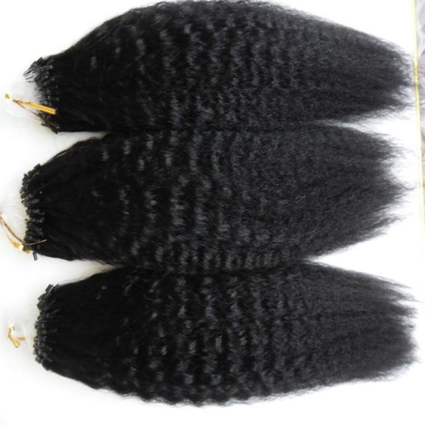 kinky straight micro loop ring human hair extensions 300g 100 human micro bead links remy hair corase yaki pre bonded hair extens8670923, Black
kinky straight micro loop ring human hair extensions 300g 100 human micro bead links remy hair corase yaki pre bonded hair extens8670923, Black