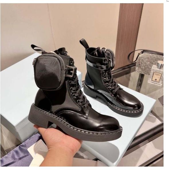 2023ankle boots winter sneakers designer brushed leather nylon luxury biker platform australia size eu 35-40, Black
2023ankle boots winter sneakers designer brushed leather nylon luxury biker platform australia size eu 35-40, Black