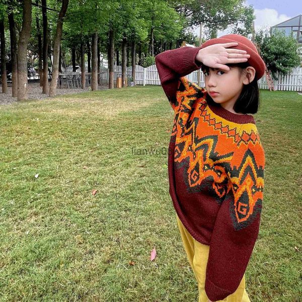 pullover fashion flame wool jacquard wool sweater for boys and girls lab cici x0818, Blue
pullover fashion flame wool jacquard wool sweater for boys and girls lab cici x0818, Blue
