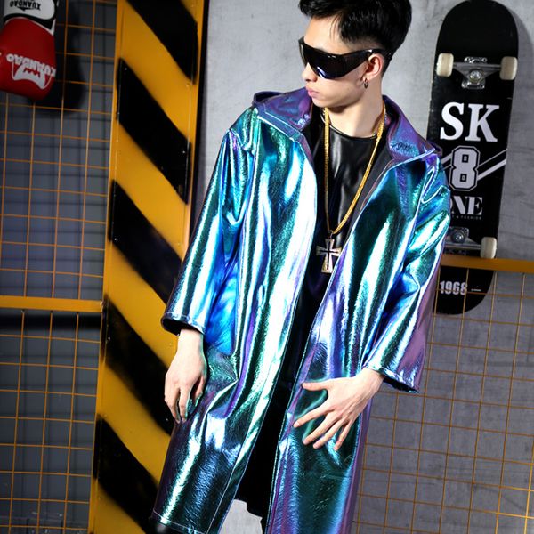 men's jackets nightclub men's singer fashion cool laser hooded cloak trench coat hairstylist plus size gogo bar stage singer costu, Black;brown
men's jackets nightclub men's singer fashion cool laser hooded cloak trench coat hairstylist plus size gogo bar stage singer costu, Black;brown