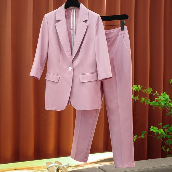 womens two piece pants workplace temperament formal twopiece handarched needle onebutton suit fashion female summer clothing 230817, White
womens two piece pants workplace temperament formal twopiece handarched needle onebutton suit fashion female summer clothing 230817, White