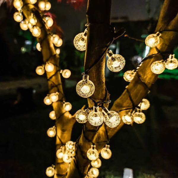 led solar garden light outdoor 5 7 12m 20 50 100 crystall ball bulbs string lights lamp home party christmas decoration chainzz
led solar garden light outdoor 5 7 12m 20 50 100 crystall ball bulbs string lights lamp home party christmas decoration chainzz